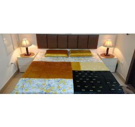Well Being Double Bed Cover - KING SIZE 10