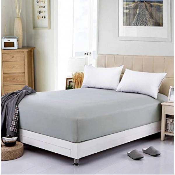 Well Being Terry Mattress Protector Grey Colour - 78"X36"
